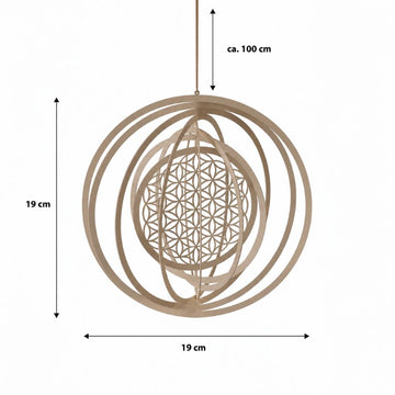 The Original! "Flower of Life" Wind Chime