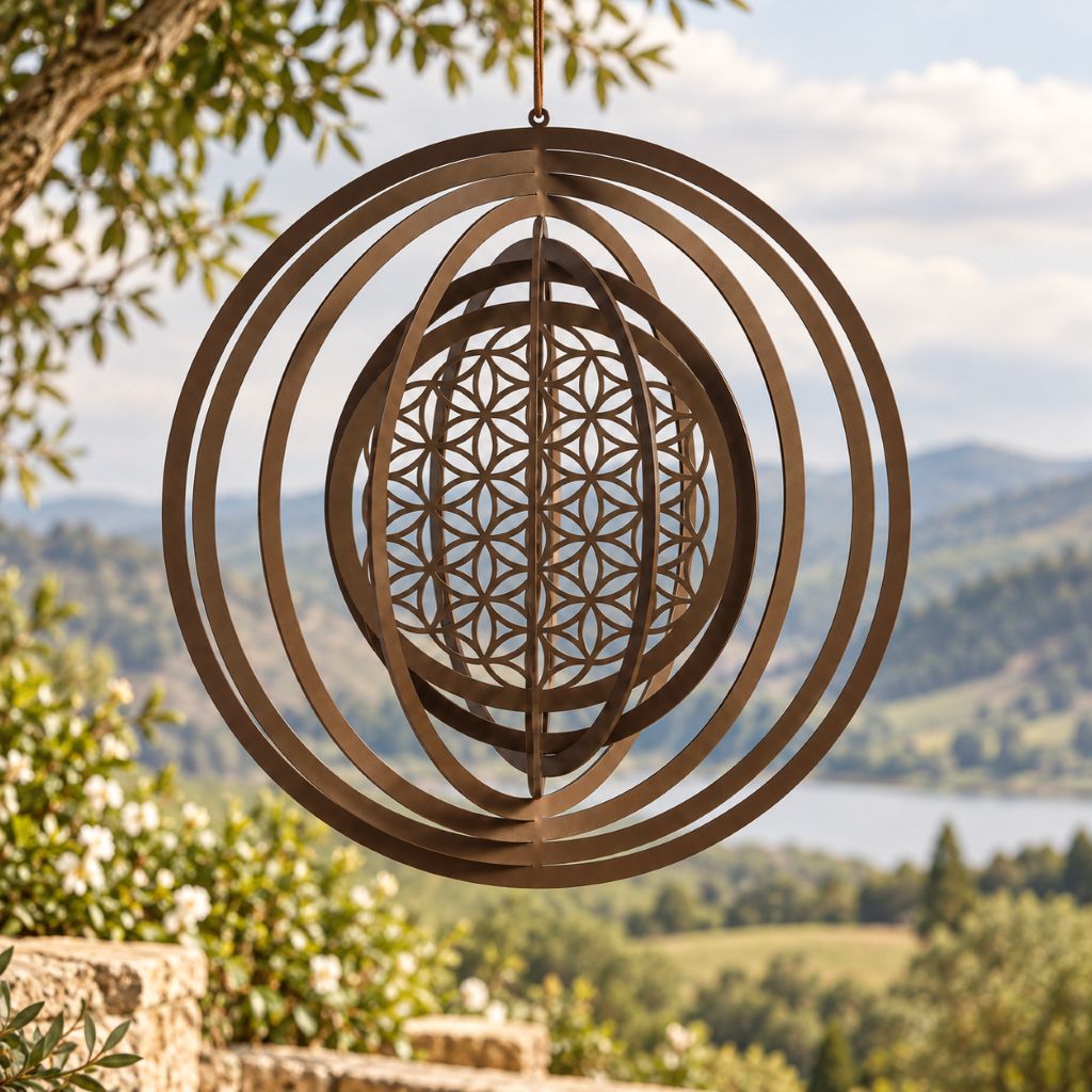 The Original! "Flower of Life" Wind Chime