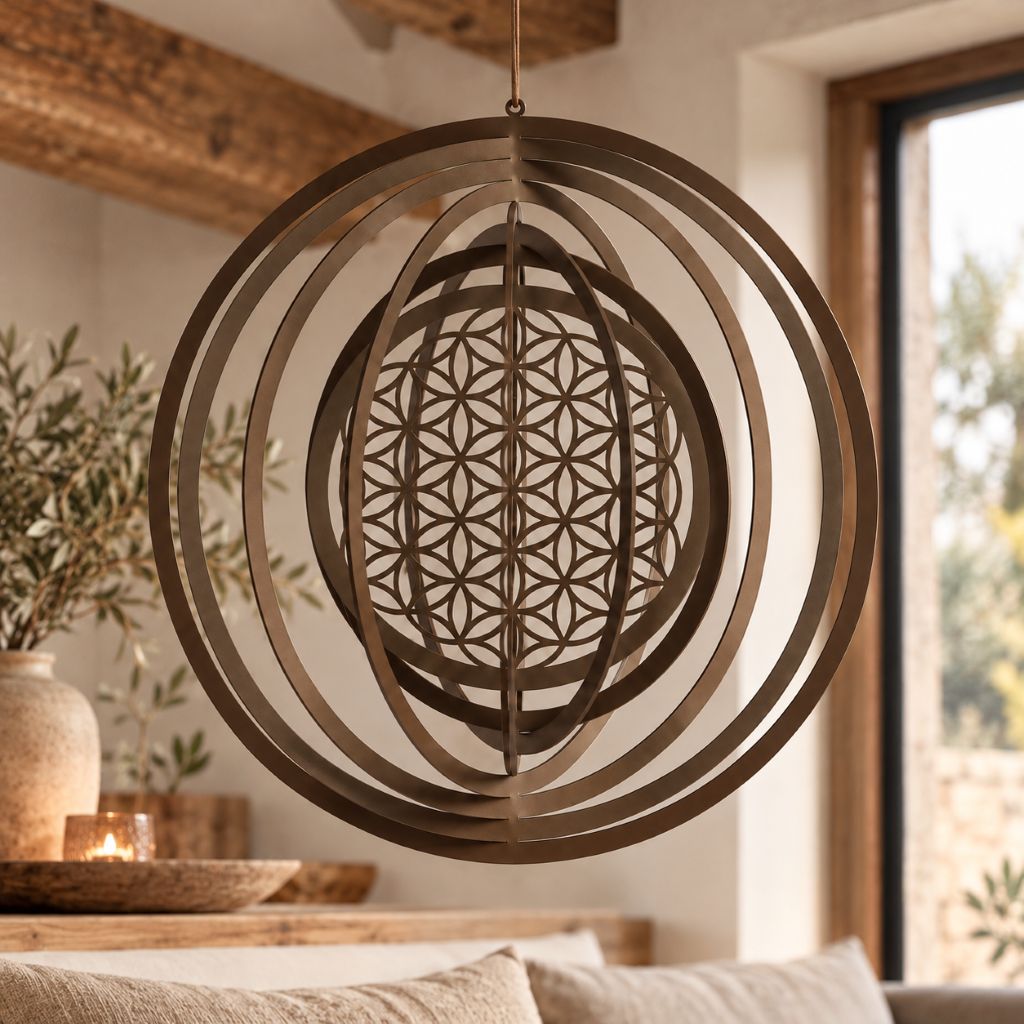 The Original! "Flower of Life" Wind Chime