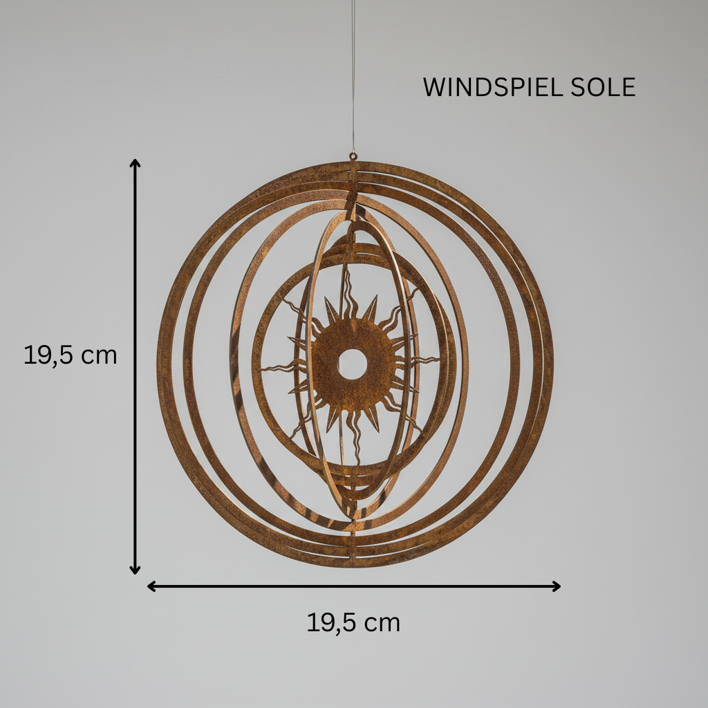 Wind chime "Sole"