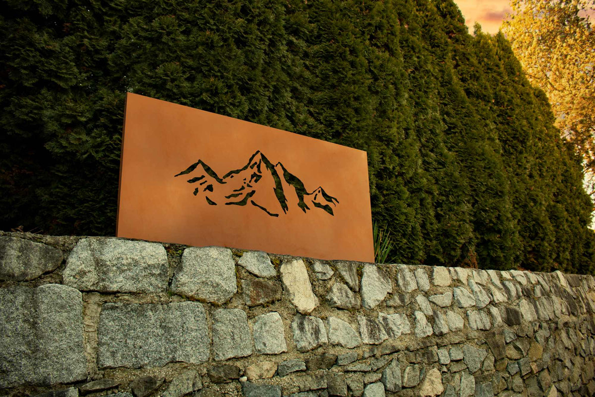 Fence element - Mountains -
