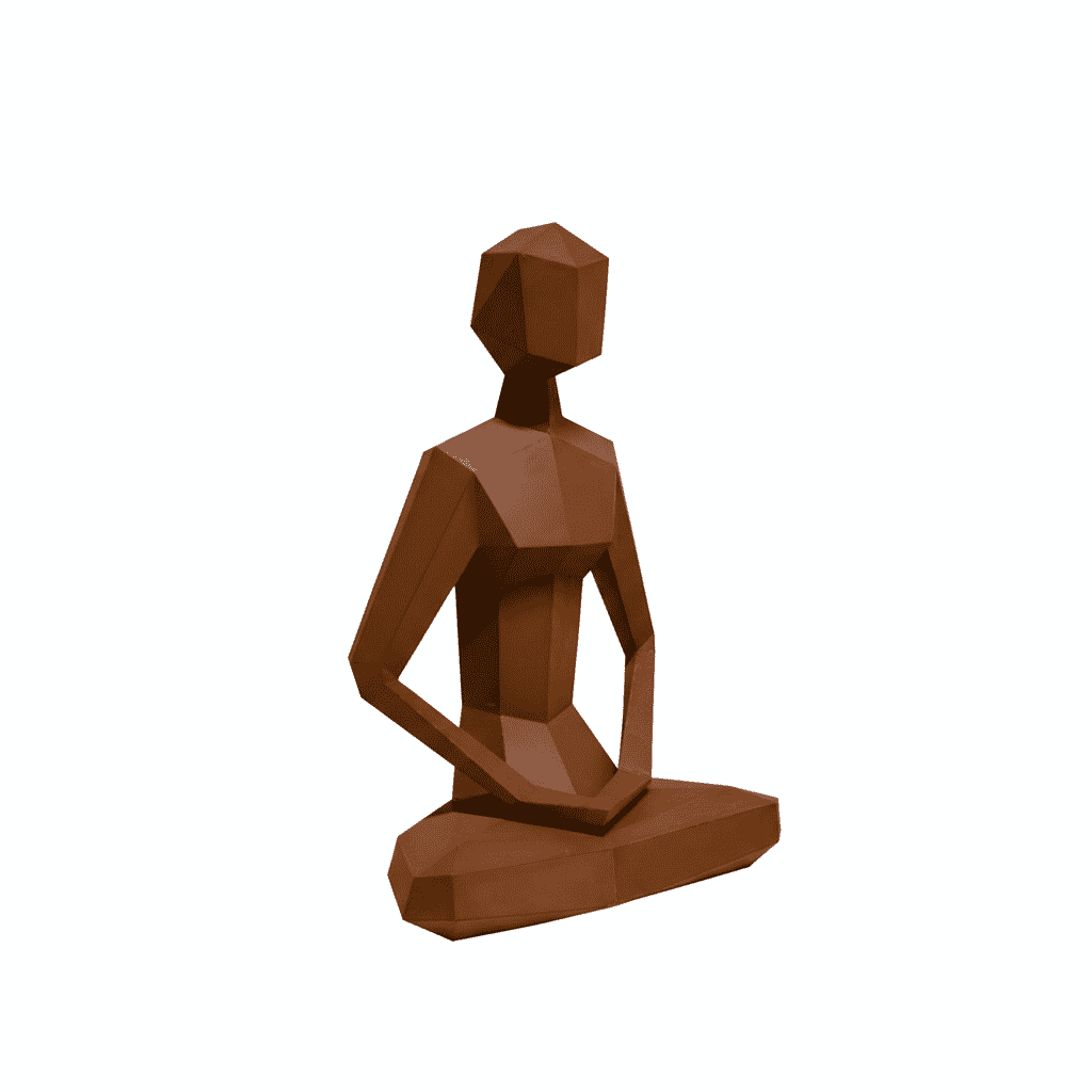 Sculpture en acier Corten - Équilibre -