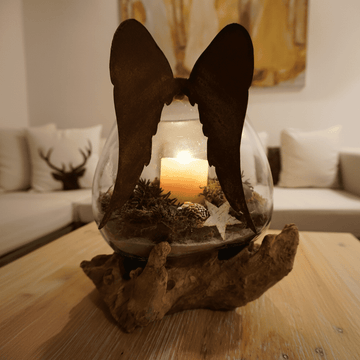 Long angel wings