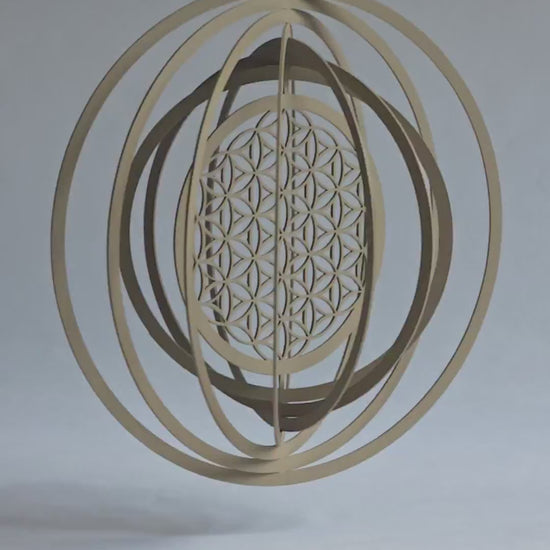 The Original! "Flower of Life" Wind Chime