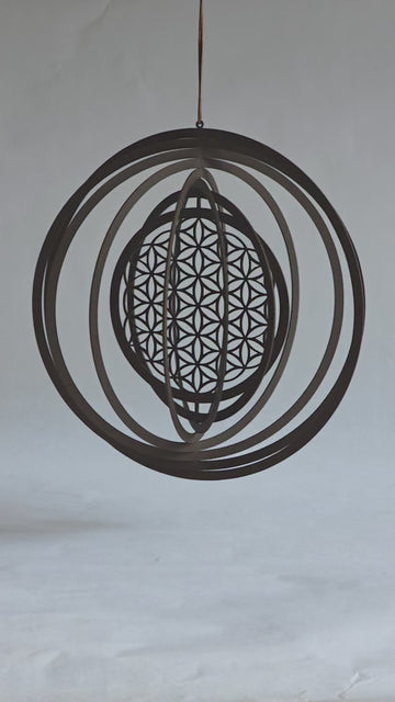 The Original! "Flower of Life" Wind Chime